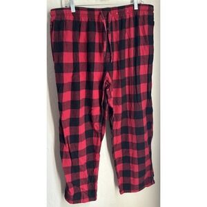 STRAFFORD‎ MENS SLEEP PANT SIZE XL ELASTIC WAIST DRAWSTRING #69u